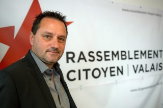 Jean Marie Bornet, co-président du Rassemblement Citoyen Valais (image d'archive)